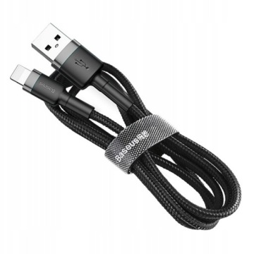 USB-КАБЕЛЬ BASEUS STRONG ДЛЯ IPHONE LIGHTNING 2.4A 1M