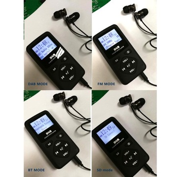 КАРМАННОЕ ЦИФРОВОЕ РАДИО FM DAB/DAB+I, ПОРТАТИВНОЕ ПЕРСОНАЛЬНОЕ МИНИ-РАДИО DAB