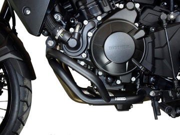 Верхние и нижние дуги безопасности HEED HONDA XL 750 TRANSALP черный + алюминиевый чехол + сумки