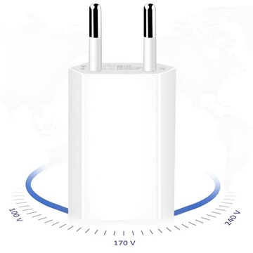 USB ЗАРЯДНОЕ УСТРОЙСТВО 1A CUBE РАЗЪЕМ ПИТАНИЯ ДЛЯ КАМЕРЫ SMART WATCH