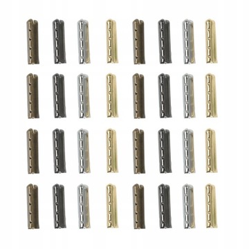 Białe Sznurowadła Trampki Aglet Tips 80 Szt