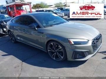 Audi A5 F5 2023 Audi S5 Coupe 2023r., 4x4, 3.0L 3.0 Benzyna 349KM