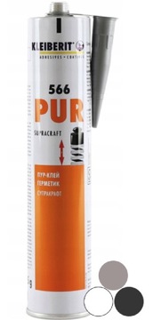 Klej i uszczelniacz KLEIBERIT 566.0 (szary) PUR 310ml/355 g