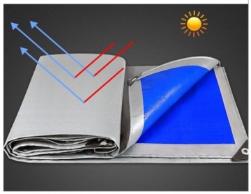 5x6 75 г защитный брезент морозостойкий УФ-стойкий водонепроницаемый чехол