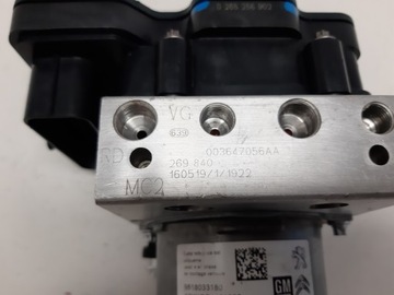 CITROEN C3 III НАСОС АБС 0265956240 0265256902
