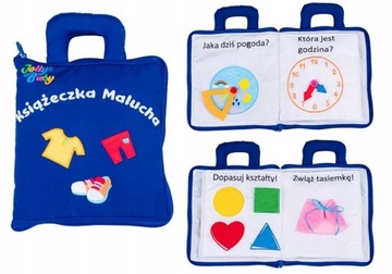 Jolly Baby KSIĄŻECZKA MALUCHA uczy edukacyjna