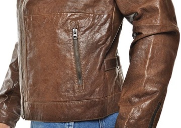 WRANGLER skórzana kurtka LEATHER JKT _ L 40