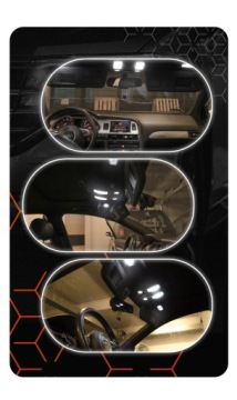 BMW F10/F11 - КОМПЛЕКТ СВЕТОДИОДНОЙ ПОДСВЕТКИ САЛОНА! VIP