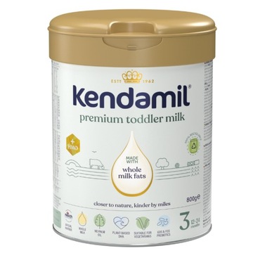 Mleko Kendamil 3 Bez Oleju Rybiego i Palmowego DHA