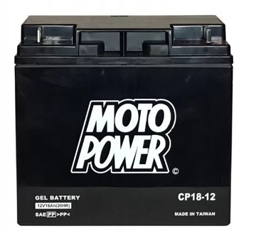 Akumulator 12V 18Ah CP18-12 MOTOPOWER