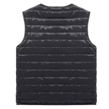 ЖИЛЕТ С ПОДОГРЕВОМ USB КУРТКА СТЕГАНАЯ С ПОДОГРЕВОМ КУРТКА БЕЗРУКАВА ЧЕРНАЯ M