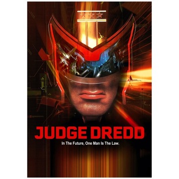 Plakat Judge Dredd Sędzia Dredd Sylvester Stallone