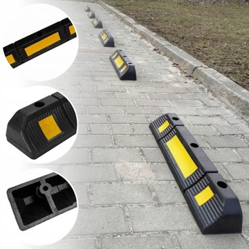 2x ОГРАНИЧИТЕЛЬ АВТОМОБИЛЬНОЙ ПАРКОВКИ СЕПАРАТОР АВТОМОБИЛЬНОГО ЗАМКА 60 СМ