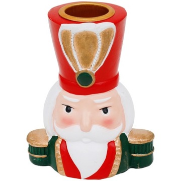 ŚWIECZNIK DZIADEK DO ORZECHÓW OZDOBA ŚWIĄTECZNA DEKORACJA ŚWIĘTA ca