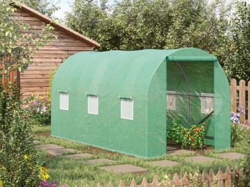 САДОВАЯ ФОЛЬГА ТУННЕЛЬ ТЕПЛИЧНАЯ 3x2x2m ФОЛЬГА ДЛЯ ОВОЩЕЙ ФРУКТОВ ФОЛЬГА UV-4