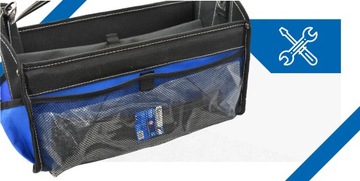 Torba narzędziowa warsztatowa monterska metalowa rączka + pasek