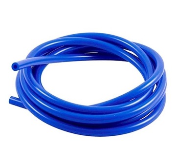 ŁĄCZNIK SILIKONOWY WĄŻ PRZEWÓD ZŁĄCZKA DOLOT TURBO VACUM niebieski 6mm