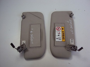 OSŁONY PRZECIWSŁONECZNE RENAULT KADJAR 1.6 DCI