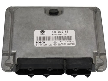 ECU INCA 1.9 SDI 038906013E 0281001689 IMOBILIZÉR OFF