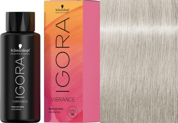 Schwarzkopf IGORA Vibrance farba Ton w Ton 10-12 Ultra popielaty blond