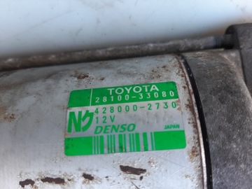 28100-33080 STARTÉR TOYOTA YARIS II 05- 1.4 D4D