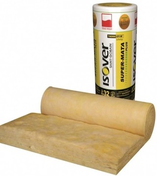 Wełna mineralna Isover super mata plus 032 15 cm 150 mm