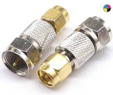 Adapter SMA F TV przejściówka SMA-m / F-m