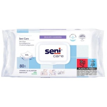 Chusteczki nasączone Seni Care 80 sztuk