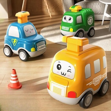 Координация игрушечных машинок для детского сада. Распознавание цветов для детей.