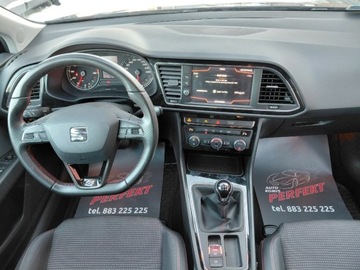 Seat Leon III Hatchback Facelifting 1.5 EcoTSI 130KM 2019 Seat Leon FR Salon Polska Full LED I wlasciciel Bezwypadek Serwis 1.5, zdjęcie 18