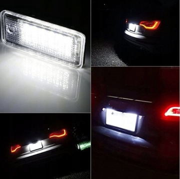 BMW 3 E46 PODSVÍCENÍ TABULKY LED DIODY KOMPLET