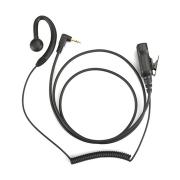 Radio dwukierunkowe PTT 2.5mm 1 Pin Rożek