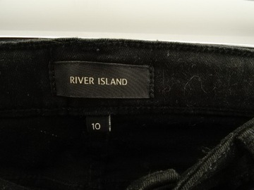 84__River Island__spodnie damskie JEANS dżinsy RURKI__38 M