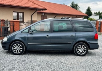 Volkswagen Sharan I 1.8 i T 20V 150KM 2008 Volkswagen Sharan 1.8T 150KM Lift Xenon PDC 7 foteli climatronic serwis AS, zdjęcie 31