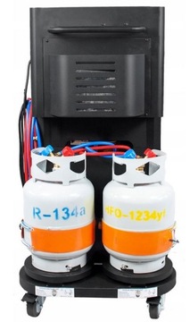 Станция кондиционирования воздуха PL 2 хладагента R134A Принтер R1234YF Купчик DUAL-GAS