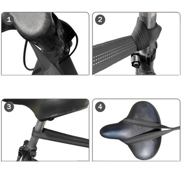 БУКСИРОВКА ДЛЯ ВЕЛОСИПЕДА ДЕТСКИЙ ВЕЛОСИПЕД, САМОБВИВАЮЩИЙСЯ, 2,5М