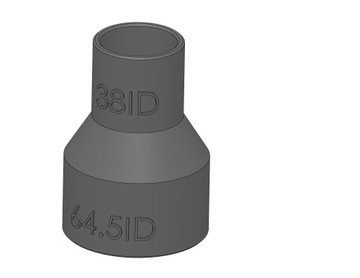 Adapter Rura CMT 38ID 64.5ID Dewalt DW733