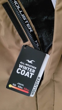 Kurtka Abercrombie Hollister L all-weather sherpa