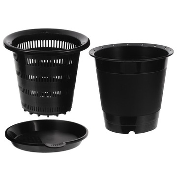 Plastikowe doniczki na zewnątrz duże donice