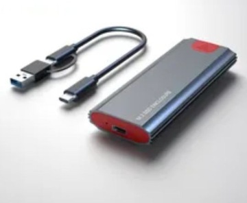 Adapter Dysku SSD NVMe M.2 PCIE na USB 3.1 Typu C