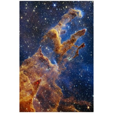 Plakat Pillars of Creation NASA James Webb A1+