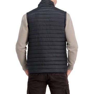 Bezrękawnik Kamizelka pikowana Alpha Industries Puffer Vest ULW Czarna XXL