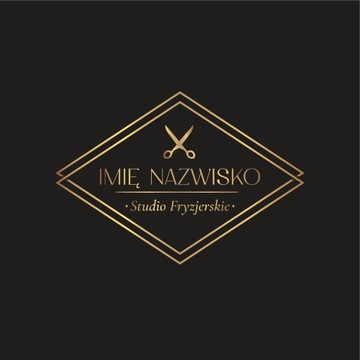 Projekt logo dla salonu fryzjerskiego