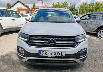 Volkswagen T-Cross SUV 1.0 TSI 110KM 2022 Volkswagen T-Cross I rej 03.2023r, 1.0 TSI. Uszkodzony lewy bok. Poobijany, zdjęcie 19