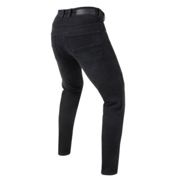 REBELHORN MOTORBIKE JEANS EAGLE III SLIM FIT WASHED BLACK 30/34 FREEBIES