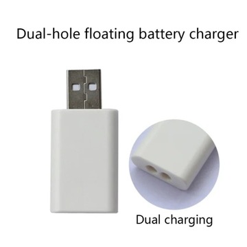 2x Firefly - Два цвета 6,4 см + 2x Звонок + Зарядное устройство + 10 батареек CR425