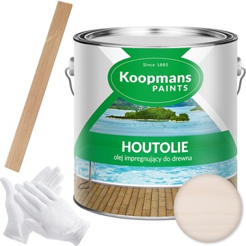 Olej do drewna Koopmans Houtolie 2,5l biały