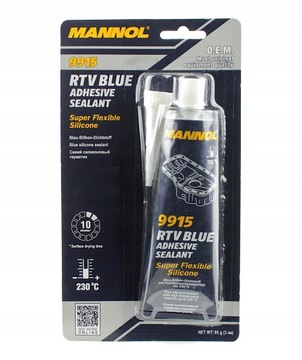 MANNOL SILIKON USZCZELNIAJĄCY NIEBIESKI 85G 9915