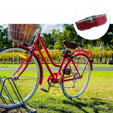 ЗАДНИЙ ВЕЛОСИПЕДНЫЙ СИГНАЛЬНЫЙ ОТРАЖАТЕЛЬ БЕЗ АККУМУЛЯТОРА