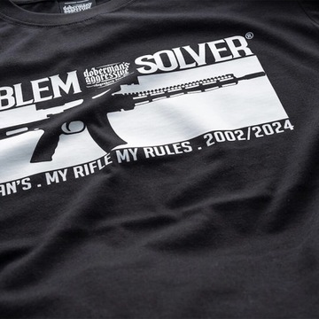 T-shirt koszulka męska sportowa Dobermans PROBLEM SOLVER TS331_XL